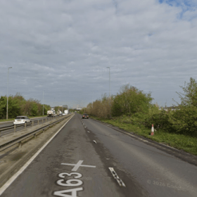 The charges follow a collision on Pontefract Lane in the Cross Green area of Leeds during a car meet in July