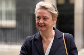 Health Secretary Yvette Cooper leaves following a Cabinet meeting in Downing Street, London. 