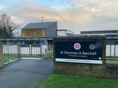 Temporary classrooms were installed to ease disruption caused by the discovery of Raac at St Thomas à Becket school, in Wakefield