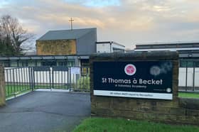Temporary classrooms were installed to ease disruption caused by the discovery of Raac at St Thomas à Becket school, in Wakefield