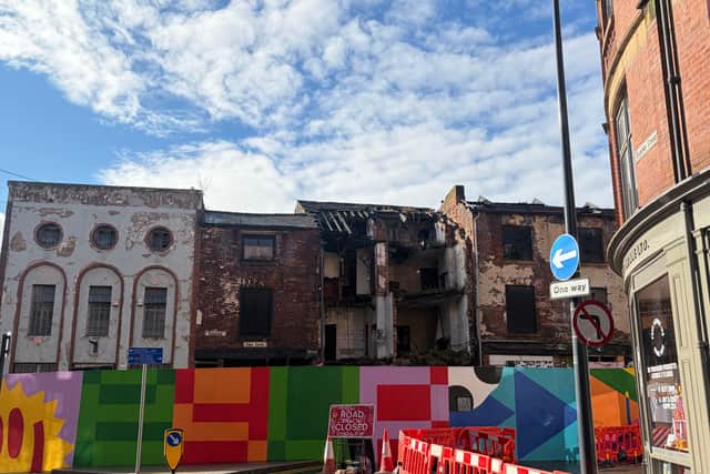 Lower Kirkgate has been closed since the building collapsed in April 2024