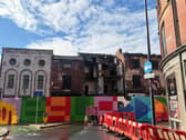 Lower Kirkgate has been closed since the building collapsed in April 2024