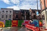 Lower Kirkgate has been closed since the building collapsed in April 2024 