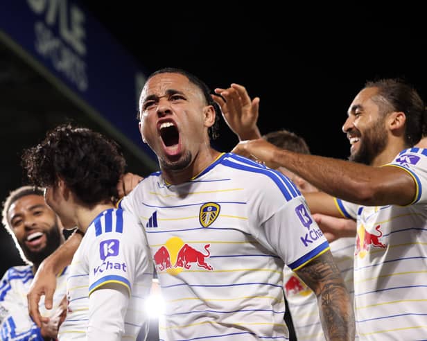 Noah Okafor has loved life at Leeds United since joining last summer.