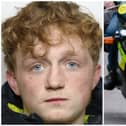 Hargreaves (pictured) wass jailed for a string of offences, including drug dealing and stealing a motorbike