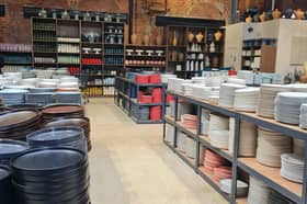 Mondego Outlet, which is situated in a warehouse off the A58
