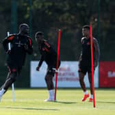 Brian Brobbey returned to training for Sunderland.