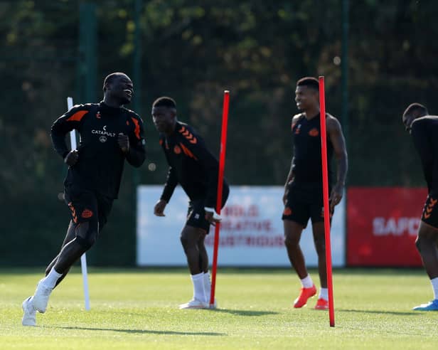 Brian Brobbey returned to training for Sunderland.