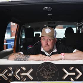 7th July 2026
Pictured Danny Malin with his food truck, Leeds
Picture Gerard Binks