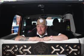 7th July 2026
Pictured Danny Malin with his food truck, Leeds
Picture Gerard Binks