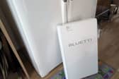 The compact FridgePower unit is a portable power station condensed into a unit that can sit on top of, or by the side, of a fridge-freezer