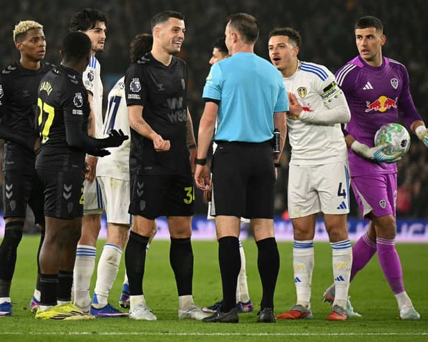 Stuart Attwell made a crucial error during Leeds United's 1-0 defeat to Sunderland in March.