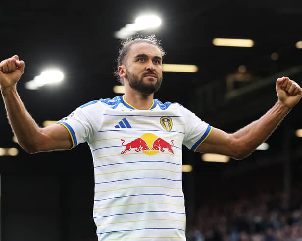 Dominic Calvert-Lewin's second-half finish earned Leeds United a point on Sunday.