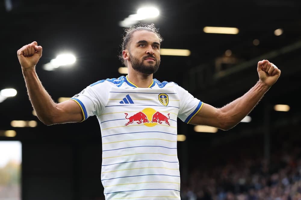 Dominic Calvert-Lewin's second-half finish earned Leeds United a point on Sunday.