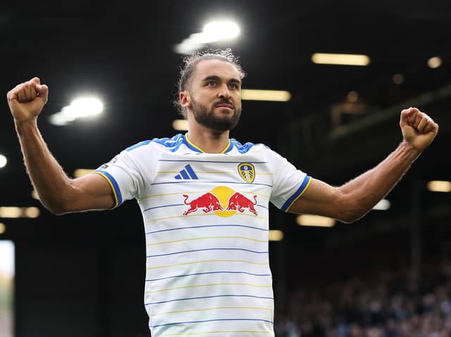 Dominic Calvert-Lewin's second-half finish earned Leeds United a point on Sunday.