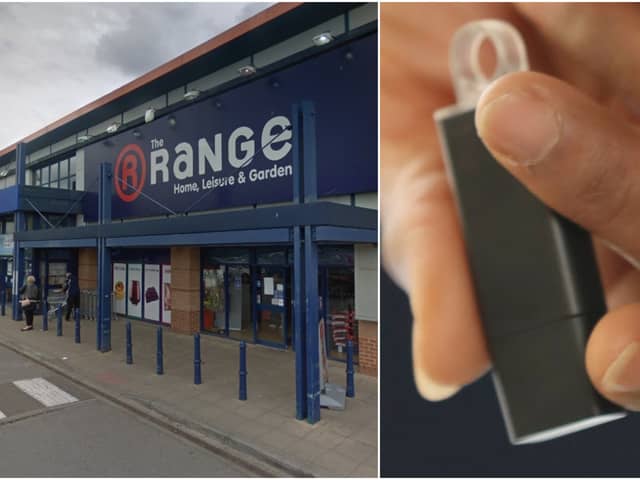The USB stick found at The Range in Hunslet was found to belong to Jamie Thompson.