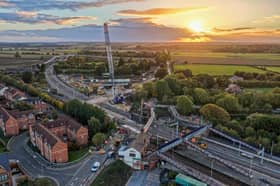 The line closure follows work to remove the life-expired Common Lane railway bridge in Church Fenton