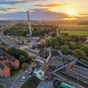 The line closure follows work to remove the life-expired Common Lane railway bridge in Church Fenton
