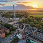 The line closure follows work to remove the life-expired Common Lane railway bridge in Church Fenton