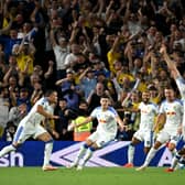 THE BEST: Atmosphere saluted by Leeds United star Noah Okafor, left.