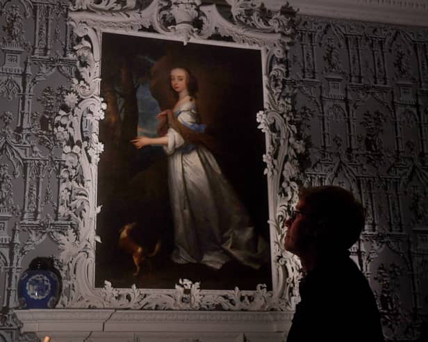 Andrew Hutchinson looks at the painting of The Blue Lady at Temple Newsam House. 