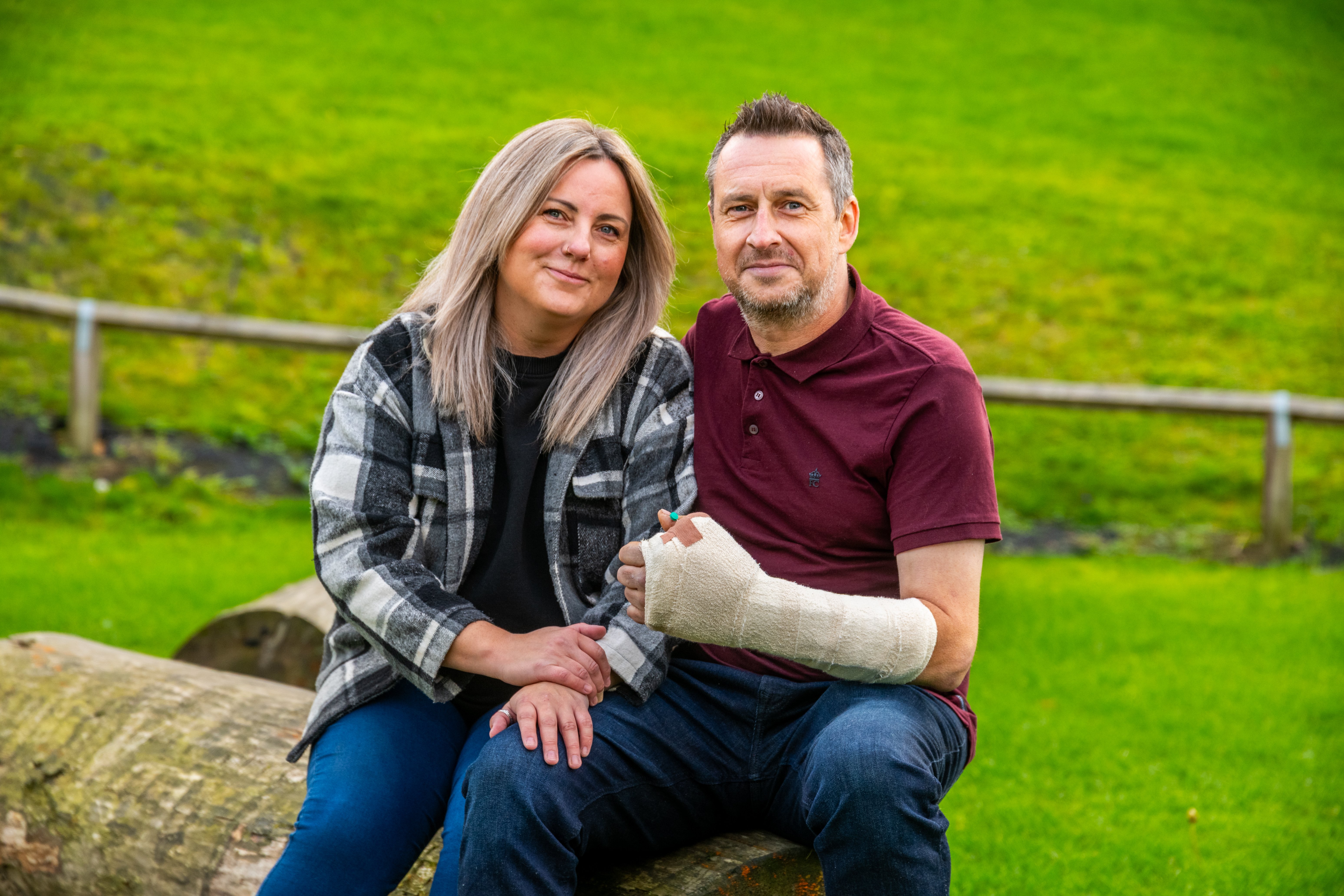 Man hails 'phenomenal' Leeds surgeons for reattaching severed thumb in 10-hour operation