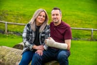 Dan Parry sliced his thumb off in a DIY accident but had it saved by surgeons at LGI.