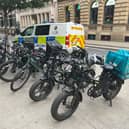 E-bikes seized from Park Row, Leeds city centre