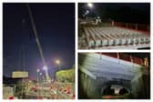 Work to restore Pepper Road Bridge in Hunslet has been underway since May.