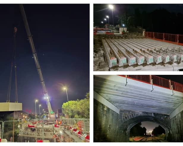 Work to restore Pepper Road Bridge in Hunslet has been underway since May.