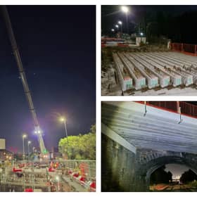 Work to restore Pepper Road Bridge in Hunslet has been underway since May.