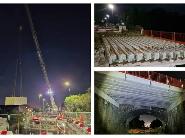 Work to restore Pepper Road Bridge in Hunslet has been underway since May.
