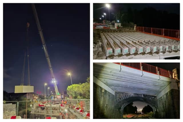 Work to restore Pepper Road Bridge in Hunslet has been underway since May.