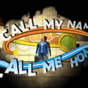 Artwork for 'Call My Name, Call Me Home', created by digital storytellers imitating the dog and band Hope & Social, which will be projected onto the façade of The Queens Hotel for Light Night Leeds 2026