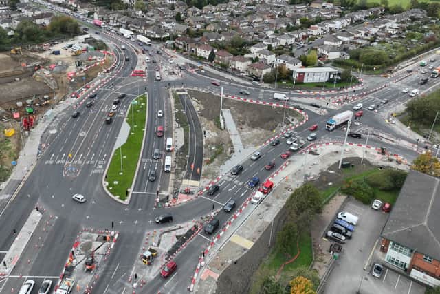 A bird's eye view of the Dawsons Corner scheme in October 2026.