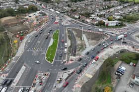 A bird's eye view of the Dawsons Corner scheme in October 2026.
