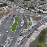 A bird's eye view of the Dawsons Corner scheme in October 2026.