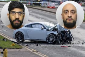 Hardeep Bhachu (left) and Jasskamal Riyat (right) caused the deaths of Justyna Hulboj and her four-year-old daughter Lena Czepczor by dangerous driving.