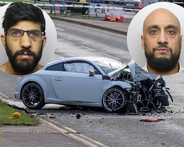 Hardeep Bhachu (left) and Jasskamal Riyat (right) caused the deaths of Justyna Hulboj and her four-year-old daughter Lena Czepczor by dangerous driving.