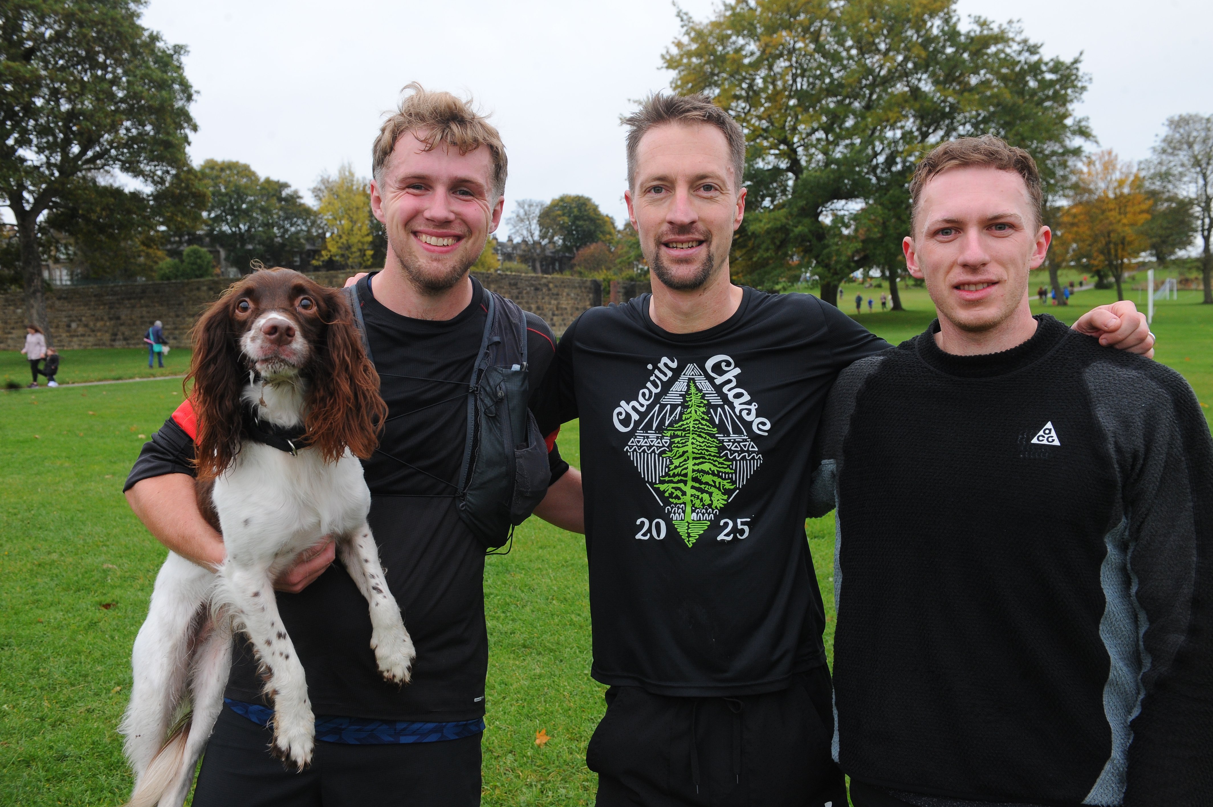 15 energetic pictures as runners brave the weather for Bramley Park Run ...
