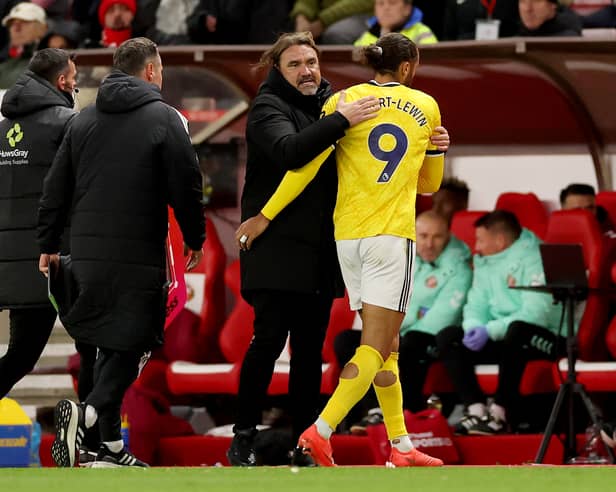Calvert-Lewin was one of three Leeds doubts for Sunday's clash at Sunderland due to a bruised foot suffered in the previous weekend's 1-1 draw at home to Manchester United but the Whites no 9 started at the Stadium of Light and came through 85 minutes.