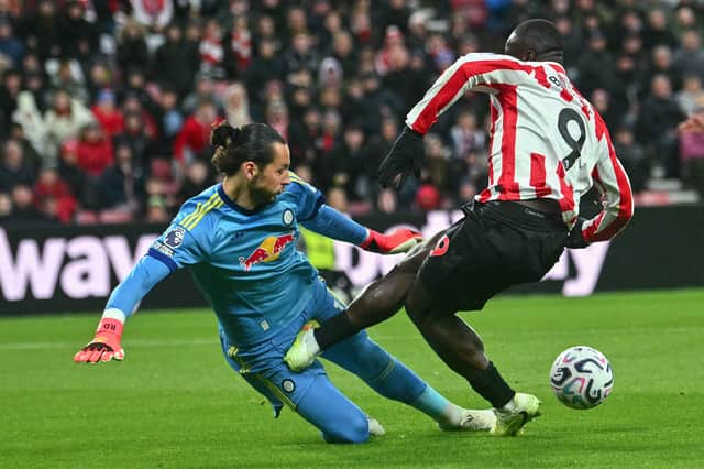 James Trafford’s saves were crucial for Leeds United to take a point on Sunday.
