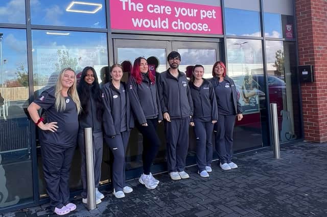 Harrison Family Vets opened its doors at St George’s Retail Park, in Middleton, in October 2024.