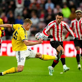 MIXED VERDICT: From Leeds United defender Jaka Bijol.
