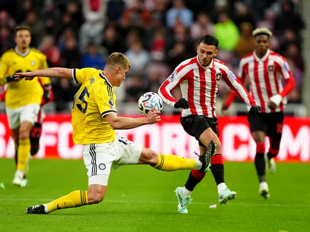 MIXED VERDICT: From Leeds United defender Jaka Bijol.