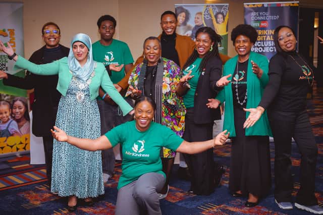 Leeds based community group Afrikindness received a 2024 Leeds Fund microgrant