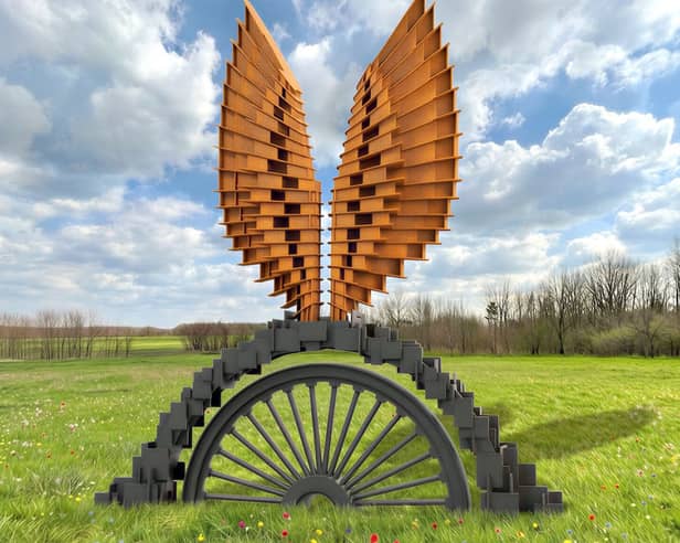 Proposals have been approved for the new artwork at the old Parkhill Colliery in Wakefield.