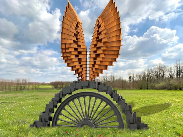 Proposals have been approved for the new artwork at the old Parkhill Colliery in Wakefield.