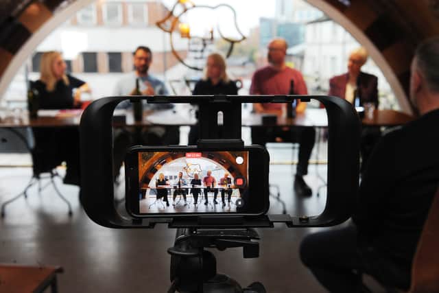 Yorkshire Evening Post Hospitality roundtable at Stuzzi, Leeds.