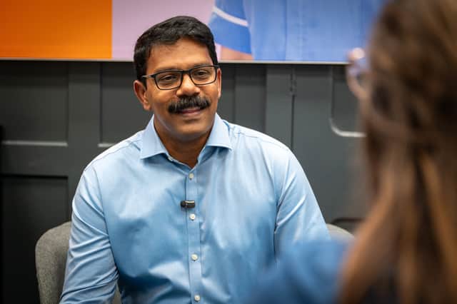 Dr Sundararaj Manou, Consultant in Emergency Medicine at Leeds Teaching Hospitals NHS Trust.